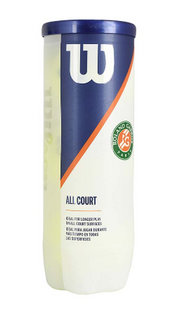 Tennis balls Wilson ROLAND GARROS ALL CT 3 BALL