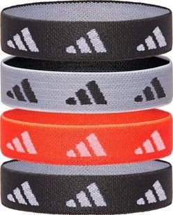 Гумки для волосся Adidas Hair Ties чорний, білий, червоний Жін One Size ADAC-16210 фото