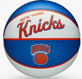 Wilson NBA TEAM RETRO BSKT MINI NY KNICKS basketball ball size3