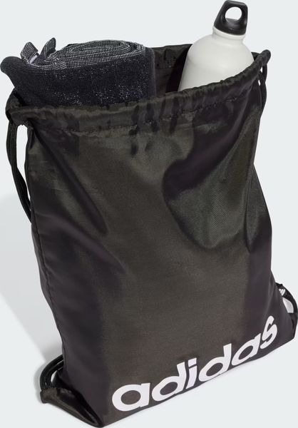 Рюкзак-мішок Adidas LINEAR GYMSACK 13,25L чорний Уні 36 x 43 см JE8342 фото