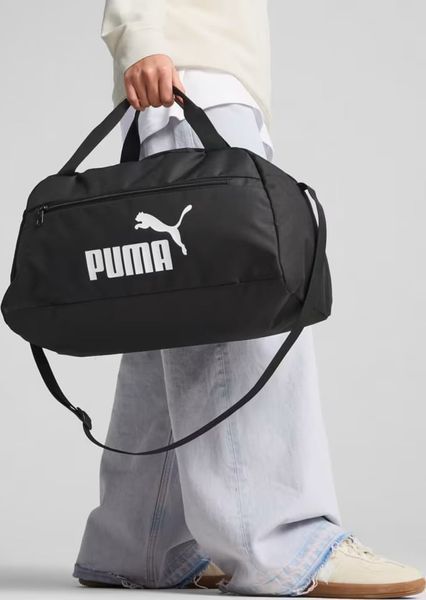 Сумка Puma Phase Small Sports Bag 22L чорний Уні 23 х 22 х 45 см 091167-01 фото