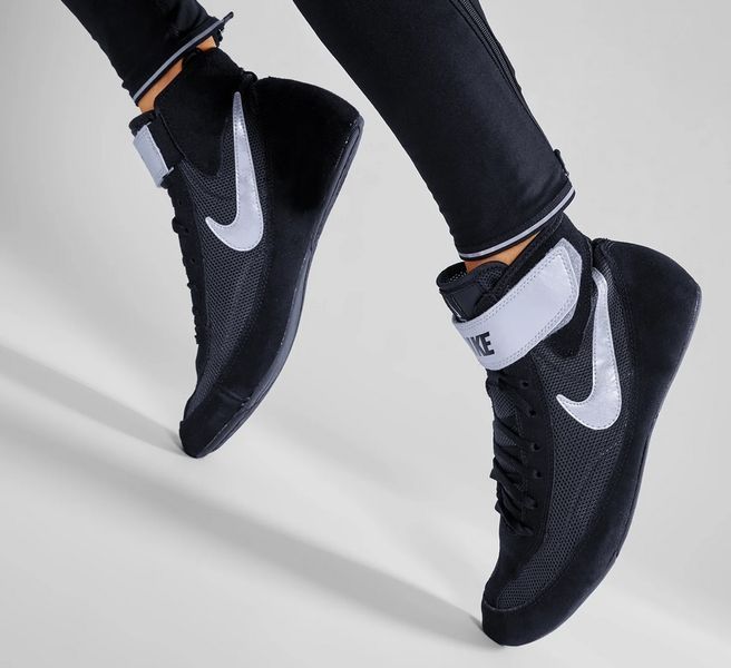 Борцівки Nike Speed Sweep VII р43 чорно-срібні (366683-004) 366683-004 фото