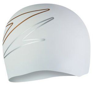 Шапка для плавання Speedo SLOGAN PRT CAP AU/AF/AM білий Уні OSFM 8-0838515978 фото