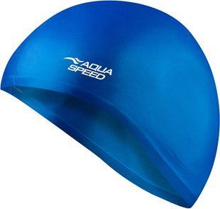 Шапка для плавання Aqua Speed EAR CAP 5872 синій Уні OSFM 128-01 фото