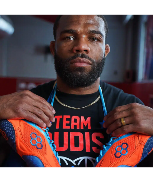 Rudis Jordan Burroughs Alpha 2.0 wrestling/boxing shoe size EUR38/24.2cm United Orange