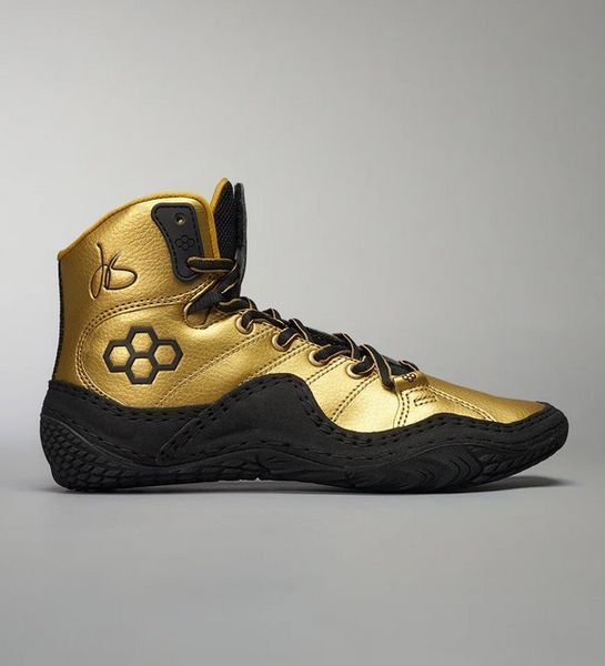 Rudis JB1 ALLISEEISGOLD GOLD wrestling/boxing shoe size EUR41/US8.5/26cm (JBANC1000-AGD)
