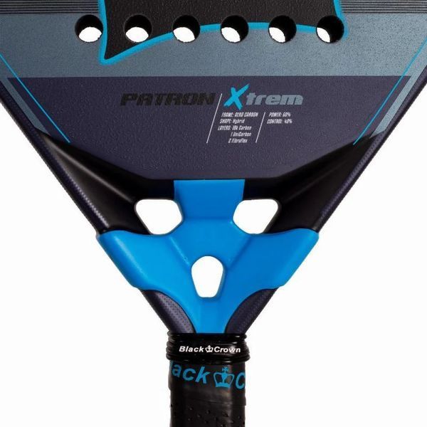 Ракетка падел Black Crown Patron Xtrem 2025 (8445090132378) 8445090132378 фото