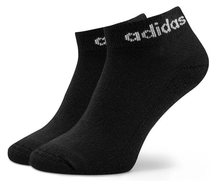 Шкарпетки Adidas C LIN ANKLE 3P білий, чорний, сірий Уні L (43-45) IC1304 фото
