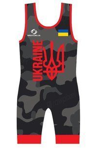 Борцовское трико Camo XL красное (WSL-005) WSL-005 фото