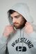 Флісова толстовка, худі Nike Wrestling Disc Club Fleece, розмір XL сіра (APS367-063) APS367-063 фото 3