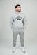 Флісова толстовка, худі Nike Wrestling Disc Club Fleece, розмір XL сіра (APS367-063) APS367-063 фото 4