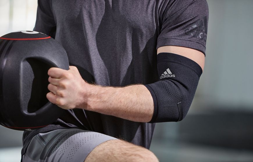 Фіксатор ліктя Adidas Performance Elbow Support чорний Уні S ADSU-13331 фото