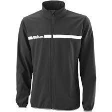 Толстовка чоловіча Wilson TEAM II WOVEN JACKET Bk S WRA794901 фото
