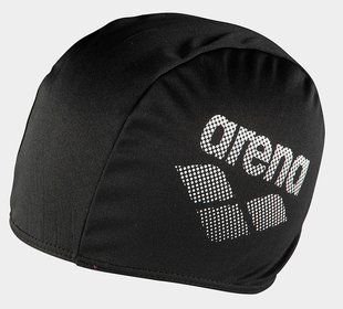Шапка для плавання Arena POLYESTER II чорний Уні OFSM 002467-500 фото