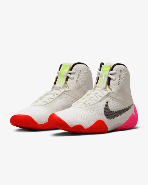 NIKE TAWA SE wrestling shoes White/Black-Bright Crimson (DJ4474-121), 37.5