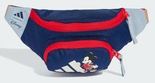 Сумка на пояс Adidas LK DY MM BUMBAG 2L синій, сірий, червоний Діт 6х28х13 см JG5800 фото