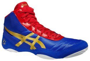 Борцівки ASICS JB ELITE V2.0 р44 (28см) синьо-червоні J501N_6094 фото
