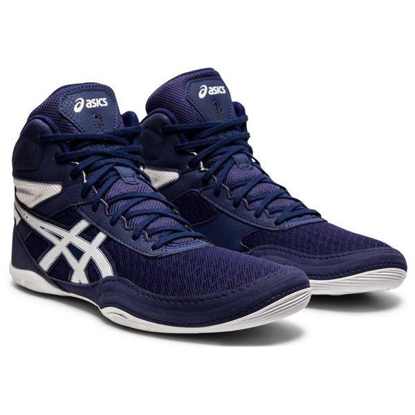 Борцівки ASICS Matflex 6 р39.5 (25.5см) синьо-білі 1084A007-402 фото