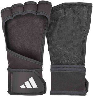 Рукавички для тренінгу Adidas Open Back Training Gloves чорний Уні XL ADGB-15064 фото