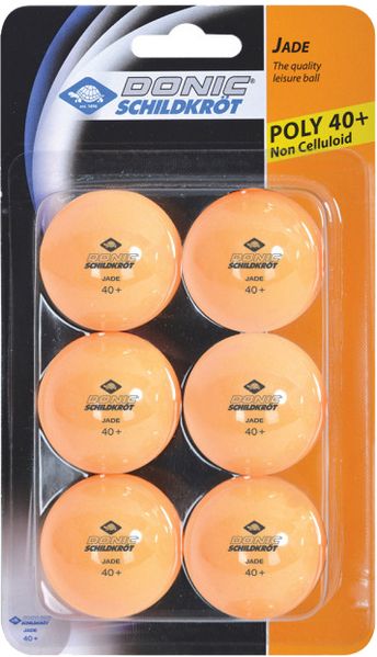 Balls Donic Jade ball 40+ 6 pcs orange