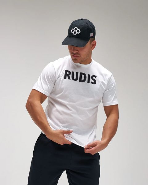 Футболка Rudis Wordmark Elite Super Soft р. XS біла (2471rud17) 2471rud17 фото