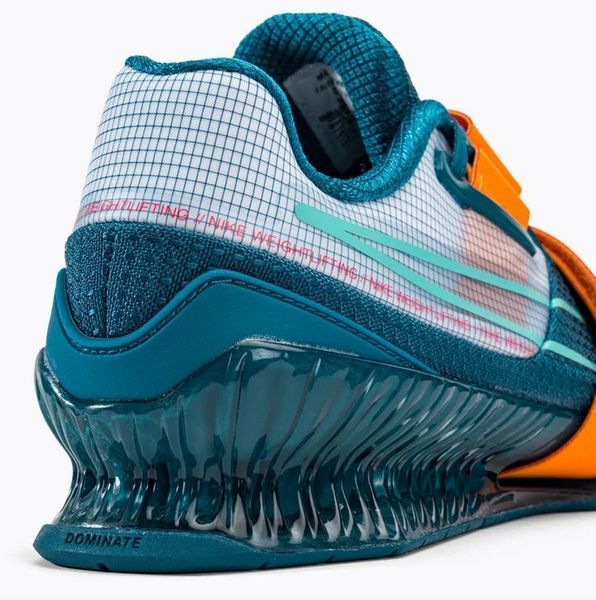 Nike ROMALEOS 4 EUR44.5/UK9.5/US10.5/28.5cm Marina/Washed Teal kumquat