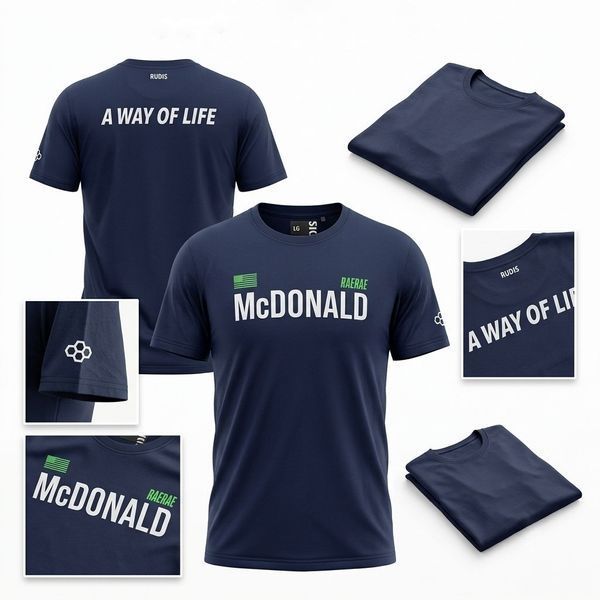 Футболка Rudis RaeRae McDonald p. L темно-синя (rud-ts-mc) rud-ts-mc фото