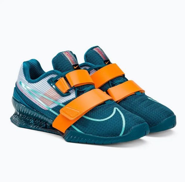 Nike ROMALEOS 4 EUR44.5/UK9.5/US10.5/28.5cm Marina/Washed Teal kumquat