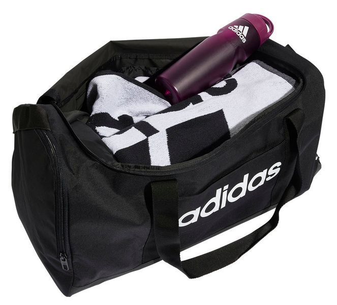Сумка Adidas LINEAR DUFFEL 40L чорний Уні 22х56х28 см JD9555 фото