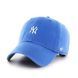 Кепка 47 Brand LA DODGERS BASE RUNNER темно-блакитний Уні OSFA B-BSRNR17GWS-BZ фото 1