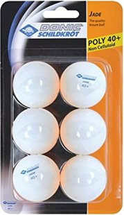 Balls Donic Prestige 2* 40+ 6pcs white