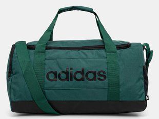 Сумка Adidas LINEAR DUFFEL S 24L зелений, чорний Уні 22х28х53 см IN6112 фото