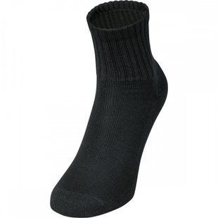 Шкарпетки Jako SPORTSOCKEN KURZ 3er Pack чорний Уні 35-38 3943-08 фото