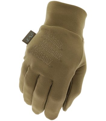 Перчатки тактические Mechanix "Coldwork™ Base Layer Coyote Gloves" CWKBL-72-008 фото