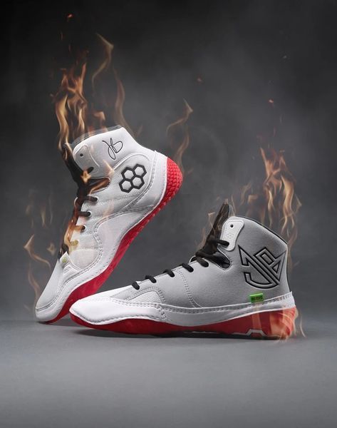 Rudis Rudis JB1 White Hot wrestling/boxing shoe size EUR38/US6/24cm White (JBANC1000-WHTHOT)