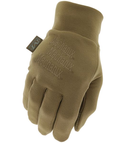 Рукавиці зимові тактичні Mechanix "Coldwork™ Base Layer Coyote Gloves" S/US8/EUR7 Койот CWKBL-72-008 фото