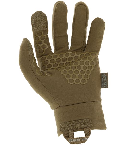 Перчатки зимние тактические Mechanix "Coldwork™ Base Layer Coyote Gloves" S/US8/EUR7 Койот CWKBL-72-008 фото