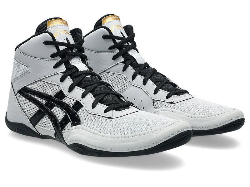 ASICS Matflex 7 wrestling/boxing shoe size EUR30.5/US1/19cm Cool Grey/Pure Silver (1081A051-022)