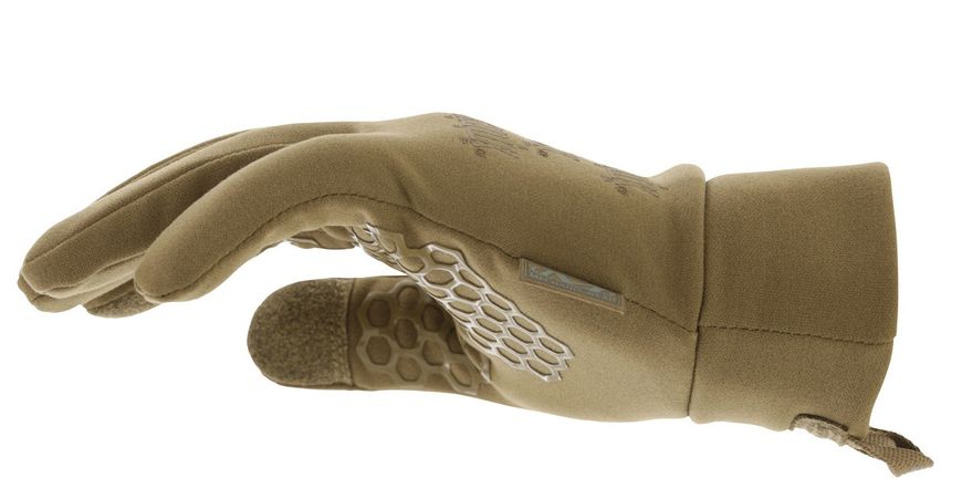 Перчатки зимние тактические Mechanix "Coldwork™ Base Layer Coyote Gloves" S/US8/EUR7 Койот CWKBL-72-008 фото