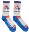 Борцівські шкарпетки WRESTLING 33-35 білі (WR-S-003)