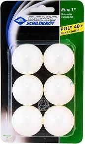 Balls Donic Elite 1zvezda 40+ (6 pcs.) white