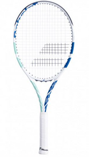 Ракетка Babolat BOOST DRIVE W WHITE/BLUE/GREEN no cover Gr1 121257-353 фото