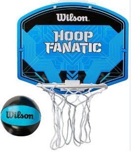 Wilson HOOP fanatic mini bskt hoop basketball set