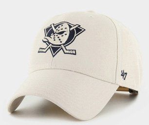Кепка 47 Brand NHL ANAHEIM DUCKS бежевий Уні OSFA MVPSP25WBP-BN фото