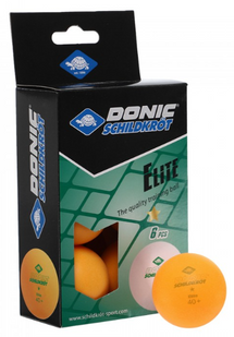 Balls Donic Elite 1zvezda 40+ (6 pcs.) orange