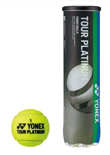 М'ячі для тенісу Yonex Tour Platinum (4B) TBTRPT4B фото