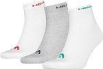Шкарпетки Head QUARTER 3P UNISEX білий, сірий Уні 35-38 761011001-003 фото