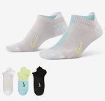Шкарпетки Nike W NK EVERYDAY PLUS LTWT NS 3PR мультиколор Жін 34-38 CV2964-911 фото