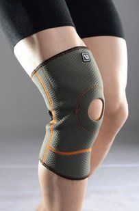 Фіксатор коліна LiveUp KNEE SUPPORT зелений Уні S/M LS5636-SM фото
