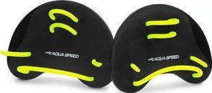 Лопатки для плавання Aqua Speed ​​Finger Paddles 62186 чорний Уні One Size 723 фото